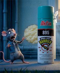 Akfix 895 Mouse & Pest Barrier PU Foam