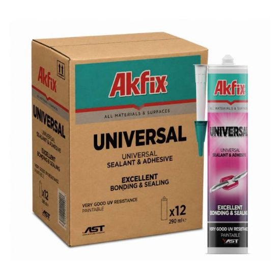 Afbeeldingen van Hybrikit Universal MS polymeer wit 290ML 12x