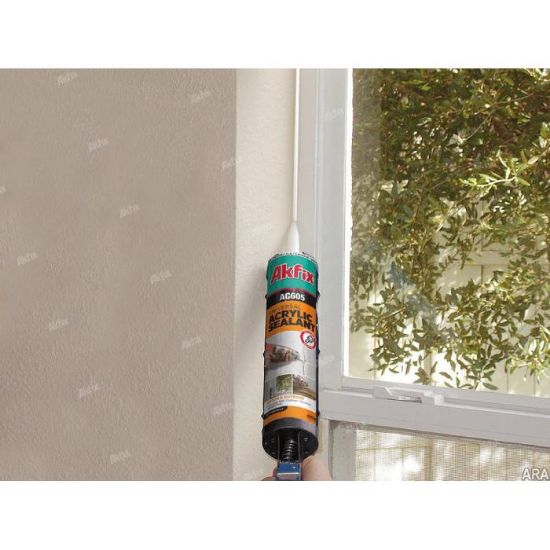 Afbeeldingen van Acrylaatkit AC605 universeel wit 310ML 24x