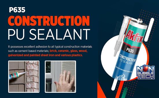 Afbeeldingen van Voegkit/dilatatiekit PU P635 zwart 310 ml 12x